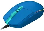 Logitech G G102 Lightsync Maus Gaming rechts USB Typ-A 8000 DPI