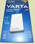 Varta 57978101111, Varta Energy 20000 Lithium Polymer (LiPo) 20000 mAh Schwarz, Wei&szlig;