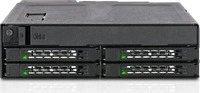 ICY Dock MB604SPO-B, Icy Dock MB604SPO-B Hard Drive Backplane Schwarz