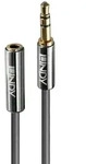 Lindy 35326 Audio-Kabel 0,5 m 3.5mm Anthrazit