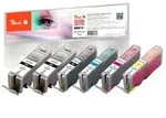 Peach PI100-294 Druckerpatrone 6 St&uuml;ck(e) Schwarz, Cyan, Magenta, Foto schwarz, Gelb