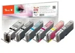 Peach PI100-313 Druckerpatrone Foto schwarz, Foto zyan, Foto grau, Foto magenta,