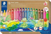 STAEDTLER 140 C18, Staedtler Noris junior 140 Mehrfarbig 18 St&uuml;ck(e)
