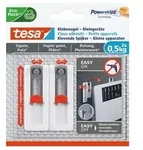 TESA 77782-00000-01 Wandhalterung Drinnen Universalhaken Grau, Wei&szlig; 2 St&uuml;ck(e)
