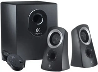 Logitech 980-000413, Logitech 980-000413 Lautsprecherset 25 W PC/Laptop Schwarz 2.1
