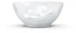 FIFTYEIGHT Schale 350ml - Gl&uuml;cklich wei&szlig;
