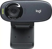 Logitech 960-001065, Logitech 960-001065 Webcam 5 MP 1280 x 720 Pixel USB Schwarz