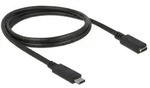 DeLOCK 85533 USB Kabel USB 3.2 Gen 1 (3.1 Gen 1) 1 m USB C 5 Gbit/s Schwarz