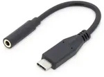 Digitus USB-C Audio Adapter / Konverter, USB-C/Stecker - 3.5mm Klinke/Buchse