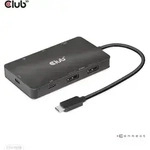 CLUB3D USB Gen2 Type-C to Dual DisplayPort 4k60Hz 7-in-1 HUB