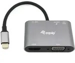 Equip USB-C 5-in-1 Multifunktionsadapter