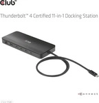 Club 3D CSV-1581, Club 3D CLUB3D Thunderbolt 4 Zertifizierte 11-in-1-Docking-Station