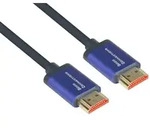 Alcasa 4521-SF020B HDMI-Kabel 2 m HDMI Typ A (Standard) Blau