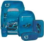 BECKMANN Norway Schulranzen Set 6tlg. Classic 22l Racing 104188a