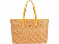 Tommy Hilfiger Shopper TH Monoplay Leather Tote Mono rich ochre AW0AW15971SG3