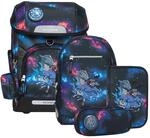 BECKMANN Norway Schulranzen Set 6tlg. Plus Air Ninja Elements 146209a