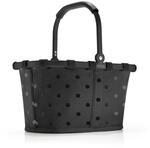 reisenthel Einkaufskorb carrybag XS 5l frame glossy dots black BN7076