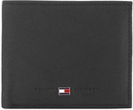 Tommy Hilfiger Querb&ouml;rse Herren Johnson Mini CC Wallet black AM0AM00663002
