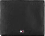 Tommy Hilfiger Querb&ouml;rse Herren Johnson Trifold schwarz AM0AM00665002