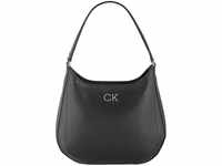 Calvin Klein Beuteltasche Re-Lock Hobo ck black K60K609117 BAX