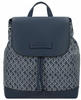 Tom Tailor Damenrucksack Yoki Backpack M printed blue 009992 165