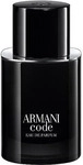 Armani Code Eau de Parfum Nachf&uuml;llbar 50 ml, Grundpreis: &euro; 1.369,80 / l