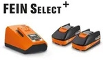 Fein Akku-Starter-Set 2x Li-Ionen-Akku 18V/3Ah + Schnellladeger&auml;t ALG 80BC