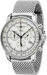 Zeppelin 8680M-3 Alarm Chronograph 100 Jahre Herrenuhr 43mm 5ATM