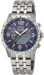 ETT EGT-11575-31M Herrenuhr Solar Titan Funkuhr 43mm 10ATM