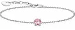 Thomas Sabo A2156-051-9-L19V Armband mit pinkfarbenem Zirkonia-Anhänger 16-19 cm Thomas Sabo A2156-051-9-L19V Armband mit pinkfarbenem Zirkonia-Anhänger 16-19 cm