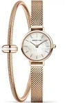 Bering 11022-364-Lovely-2-GWP170 Damenuhr Classic Geschenk-Set mit Armband 22mm 3ATM
