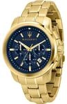 Maserati R8873621021 Successo Chronograph Herrenuhr 44mm 5ATM