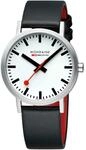 Mondaine A660.30360.16SBBV Herrenuhr Classic SBB vegan 40mm 3ATM
