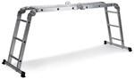 hjh OFFICE Klappleiter SOLID W3 Aluminium