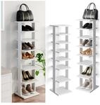 Vicco Schuhregal Standregal Sara 8 Ablagen Schuhablage Schuhst&auml;nder Schuhschrank