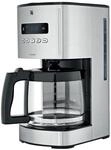 WMF Skyline Digital Kaffeemaschine Glas Cromargan matt 12 Tassen 1000 W