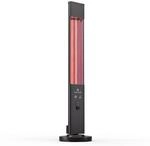 Heat Guru Plus 3000 In & Out Heizstrahler 3000W 3 Stufen Fernbedienung Schwarz 3000