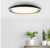 BRILLIANT Lampe, Pederson LED Wand- und Deckenleuchte 45cm schwarz, 1x LED