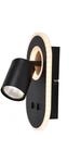 BRILLIANT Lampe, Kimon LED Wandspot schwarz, 1x PAR51, GU10, 5W geeignet f&uuml;r