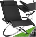 tectake&reg; Sonnenliege, mit Textilene, Belastbarkeit 150 kg, 150 x 73 x 93 cm