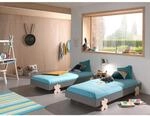 Modulo Art. Set best. aus 2 Einzelbetten/Stapelbetten je 90 x 200 cm...