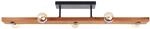 Brilliant Deckenleuchte Mertes Deckenlampe, E27, 115 x 12,5 cm, Holz/Metall,