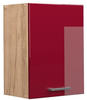 Vicco Hängeschrank Küchenschrank Küchenzeile R-Line 45 cm Eiche Bordeaux Tür