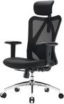 Sihoo Profi B&uuml;rostuhl M18-M148 Stoff / Netzstoff mit Armlehnen (h&ouml;henverstellbar)