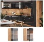 Vicco H&auml;ngeglasschrank K&uuml;chenschrank K&uuml;chenzeile R-Line 40 cm Goldkraft Anthrazit