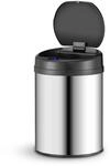 Juskys Automatik M&uuml;lleimer mit Sensor 30L - Abfalleimer mit elektrischem Deckel f&uuml;r