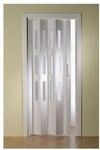 Faltt&uuml;r Luciana wei&szlig; 3 Fenster B 88,5 H 202 cm