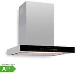 Alinea 60 Dunstabzugshaube 60cm Wandhaube WiFi A++ 555m&sup3;/h Touch Schwarz