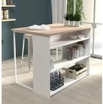 Parisot Buffet-Set "Socool 12" Wei&szlig; Jackson Eiche