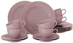 Seltmann Weiden Kaffeeservice Beat Color Glaze 18er Set